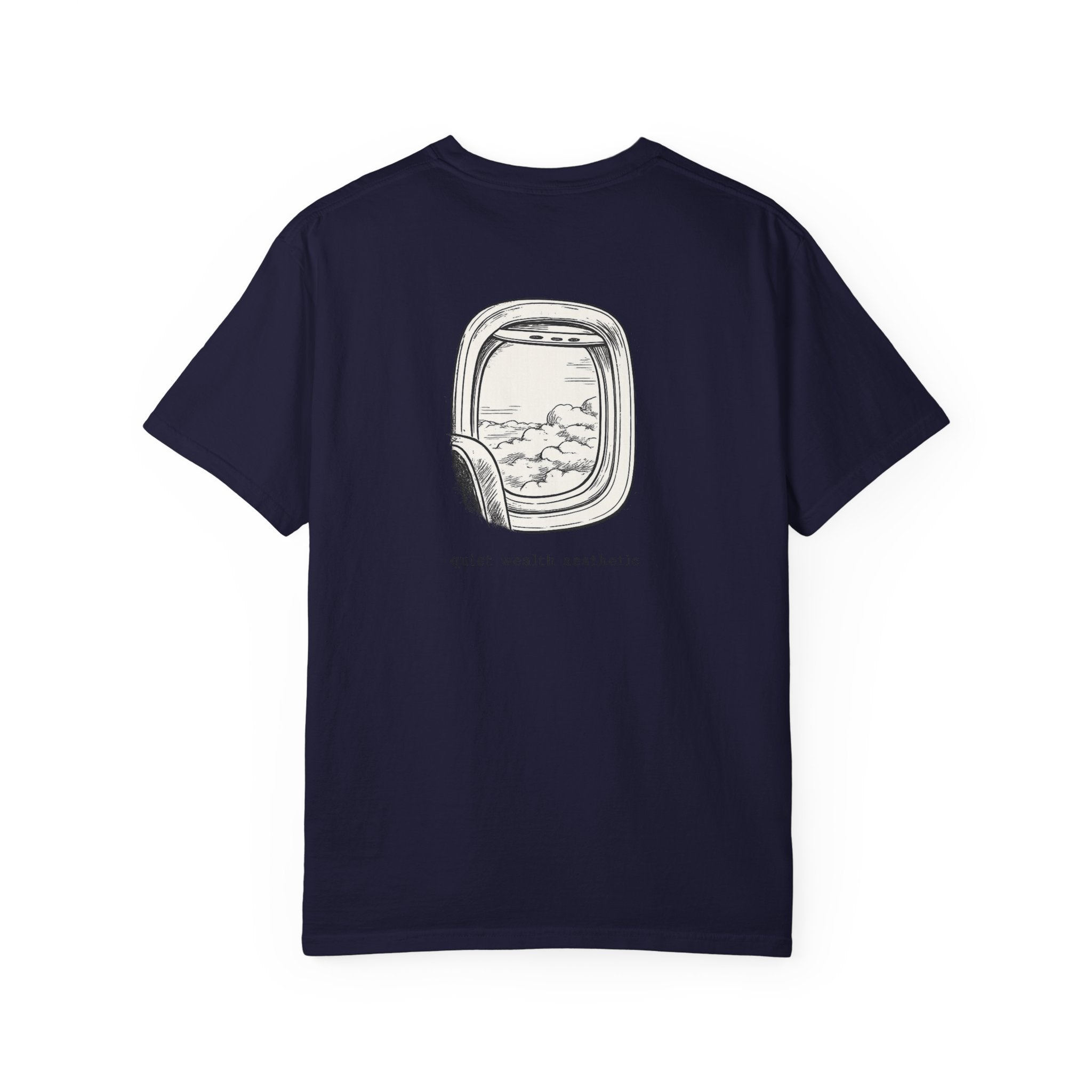 T-Shirt — 'Window Seat' Airplane Window Graphic Tee