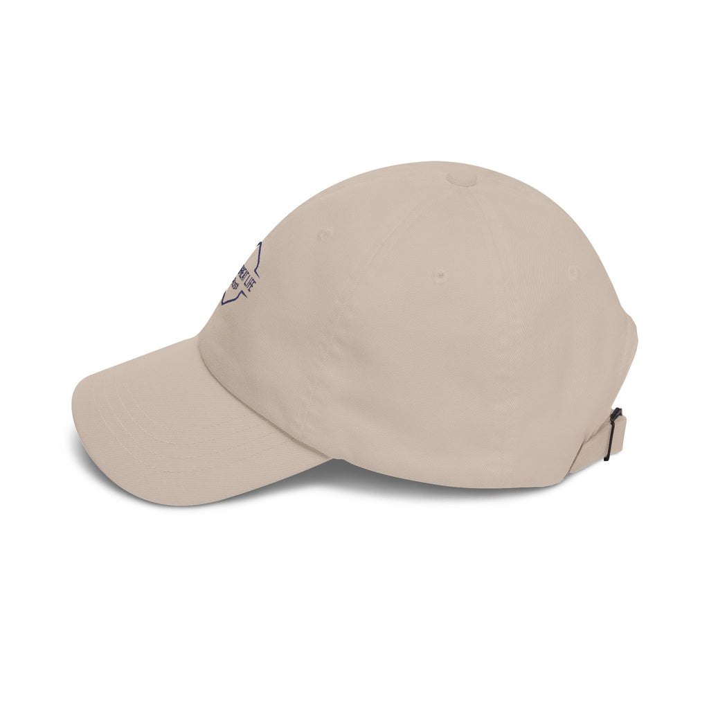 Classic Dad Cap - "Truly Great Life Design" Embroidered Minimal Logo Baseball Hat