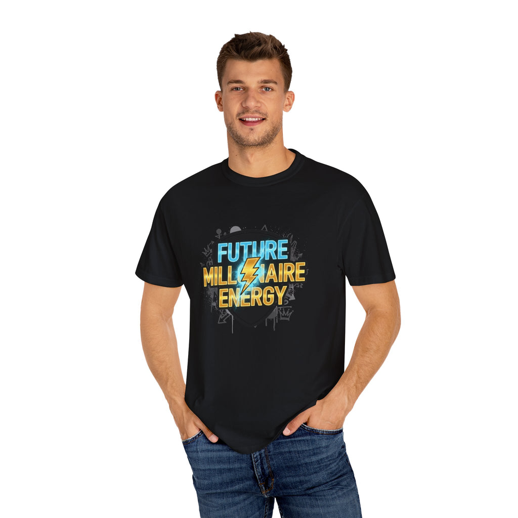Future Millionaire Energy Softstyle T-Shirt | Motivational Unisex Tee by Truly Great Life, Entrepreneur Gift, Trendy Lifestyle Apparel
