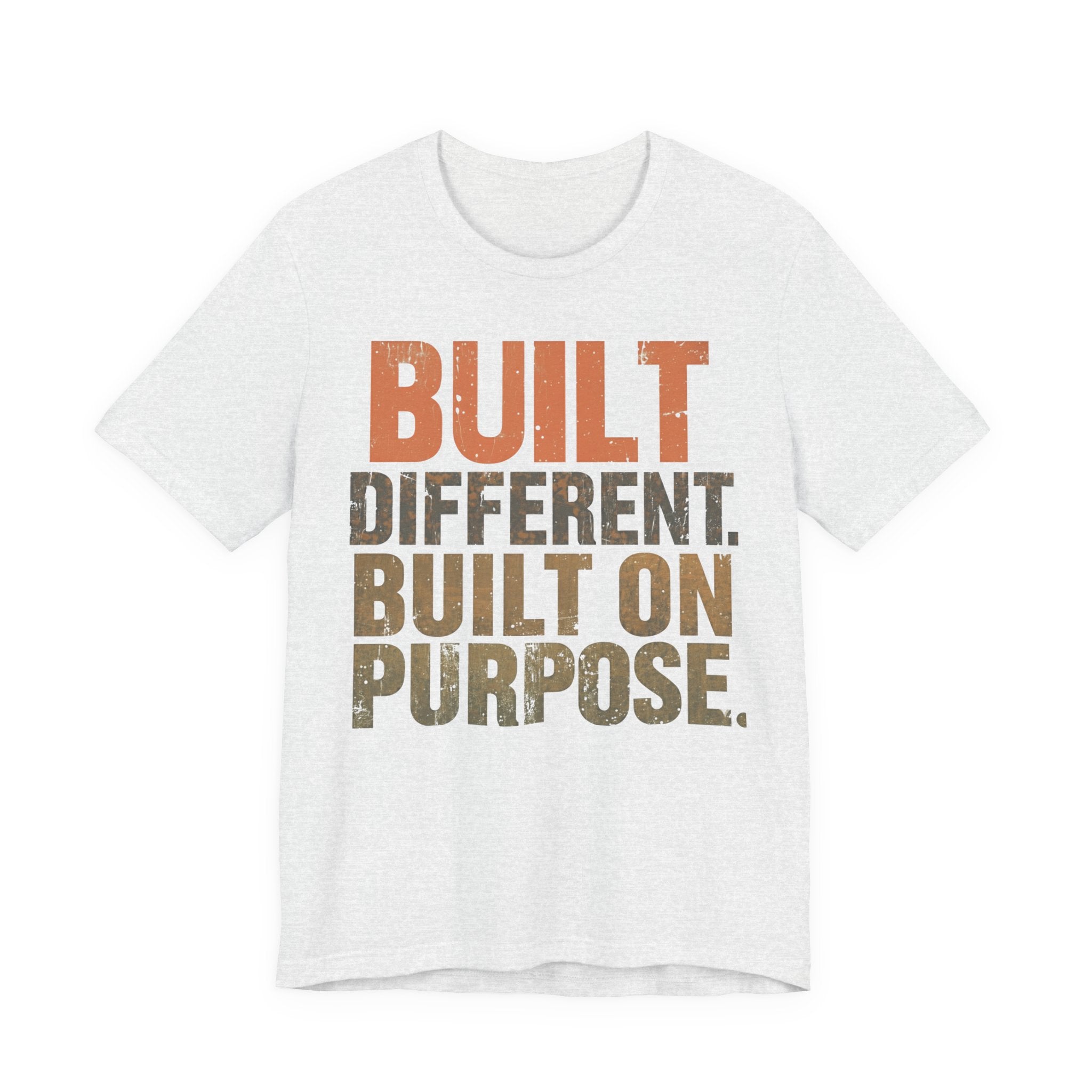 Built Different Softstyle Unisex Tee | Motivational Shirt for Entrepreneurs, Positive Vibes Streetwear