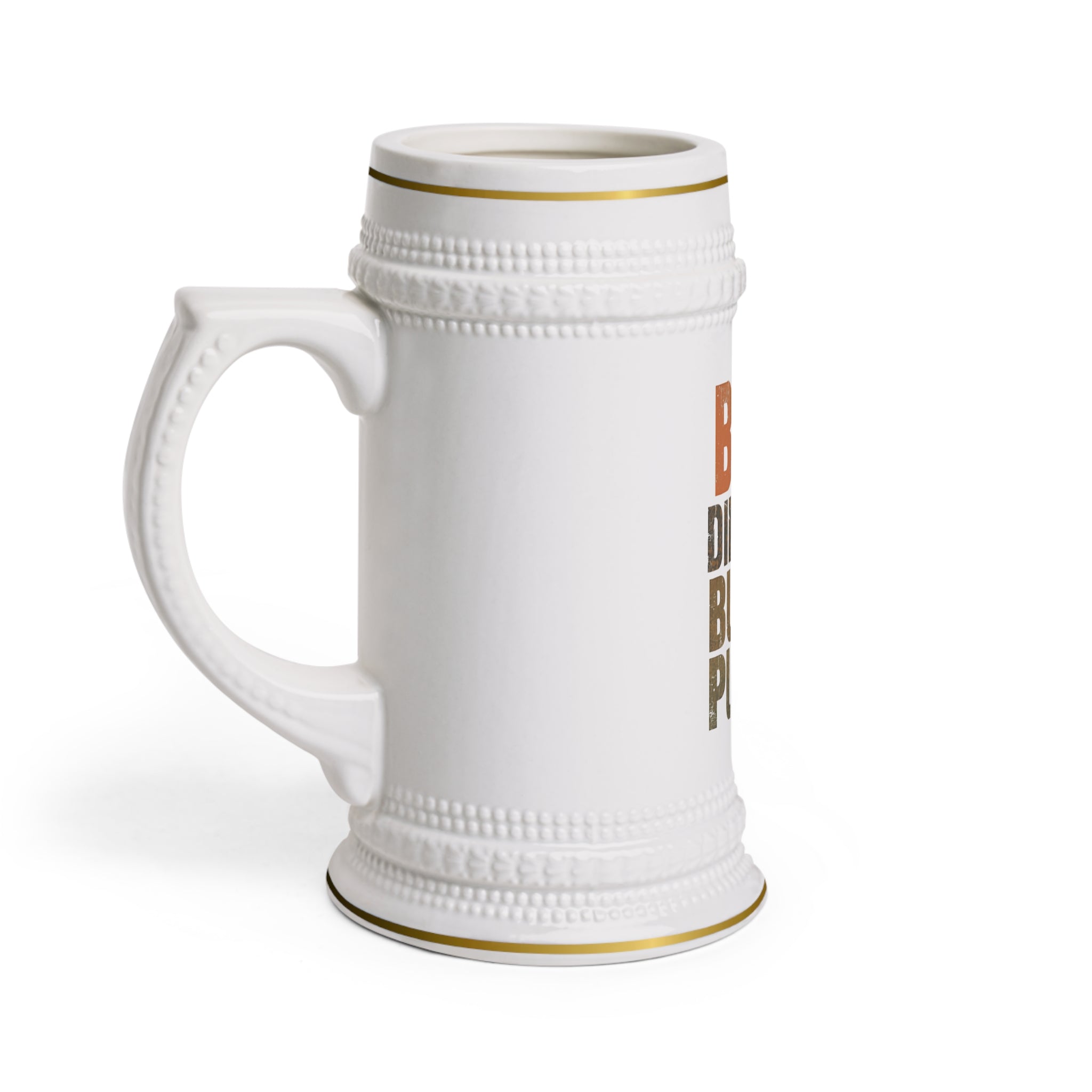 Built Different Built on Purpose Beer Stein | Motivational Mug by Truly Great Life, Unique Gift for Beer Enthusiasts & Party Lovers