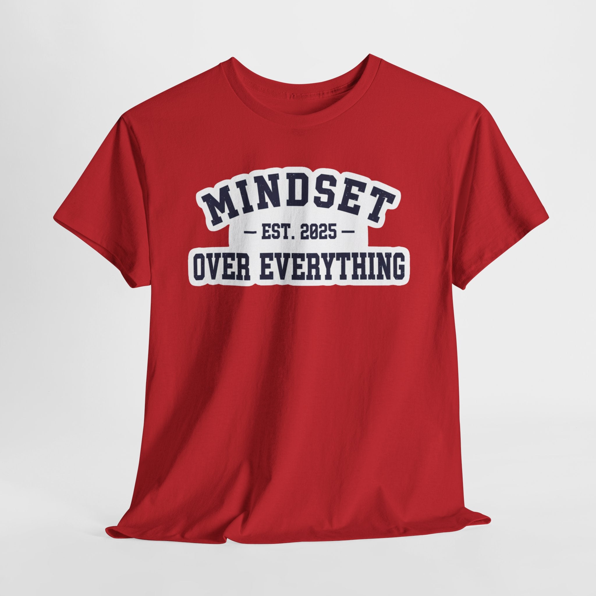 Mindset Over Everything Motivational Unisex Tee | Signature Series by Truly Great Life