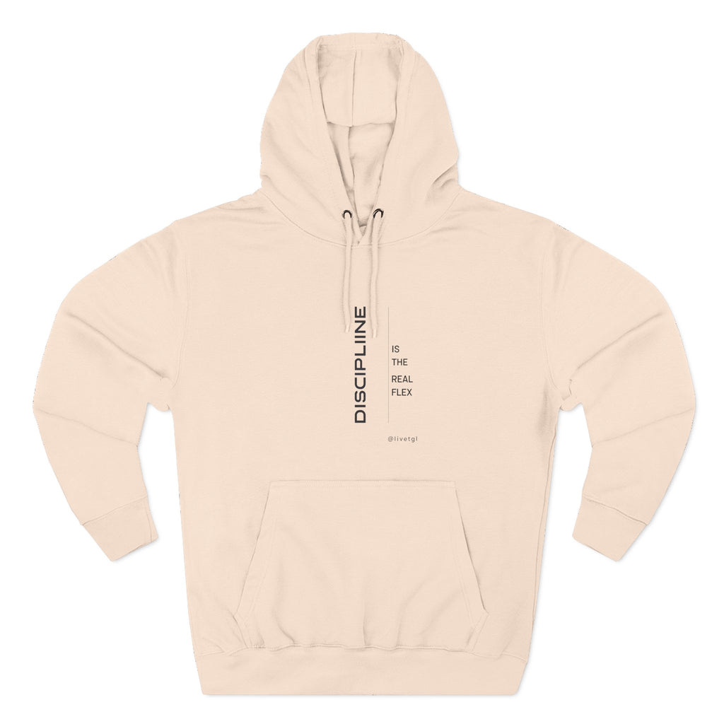 Discipline Is the New Flex Sweatshirt | Unisex Premium Fleece Motivational Streetwear Pullover