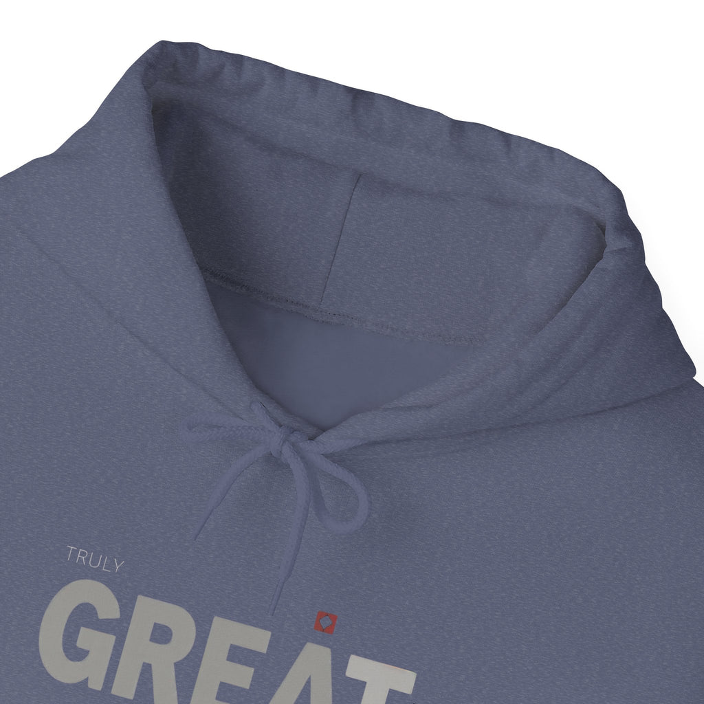 Truly Great Life Hoodie Sweatshirt | Premium Fleece Motivational Streetwear for Men & Women, Cozy Inspirational Lifestyle Apparel
