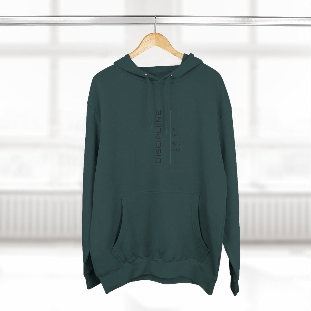 Discipline Is the New Flex Sweatshirt | Unisex Premium Fleece Motivational Streetwear Pullover