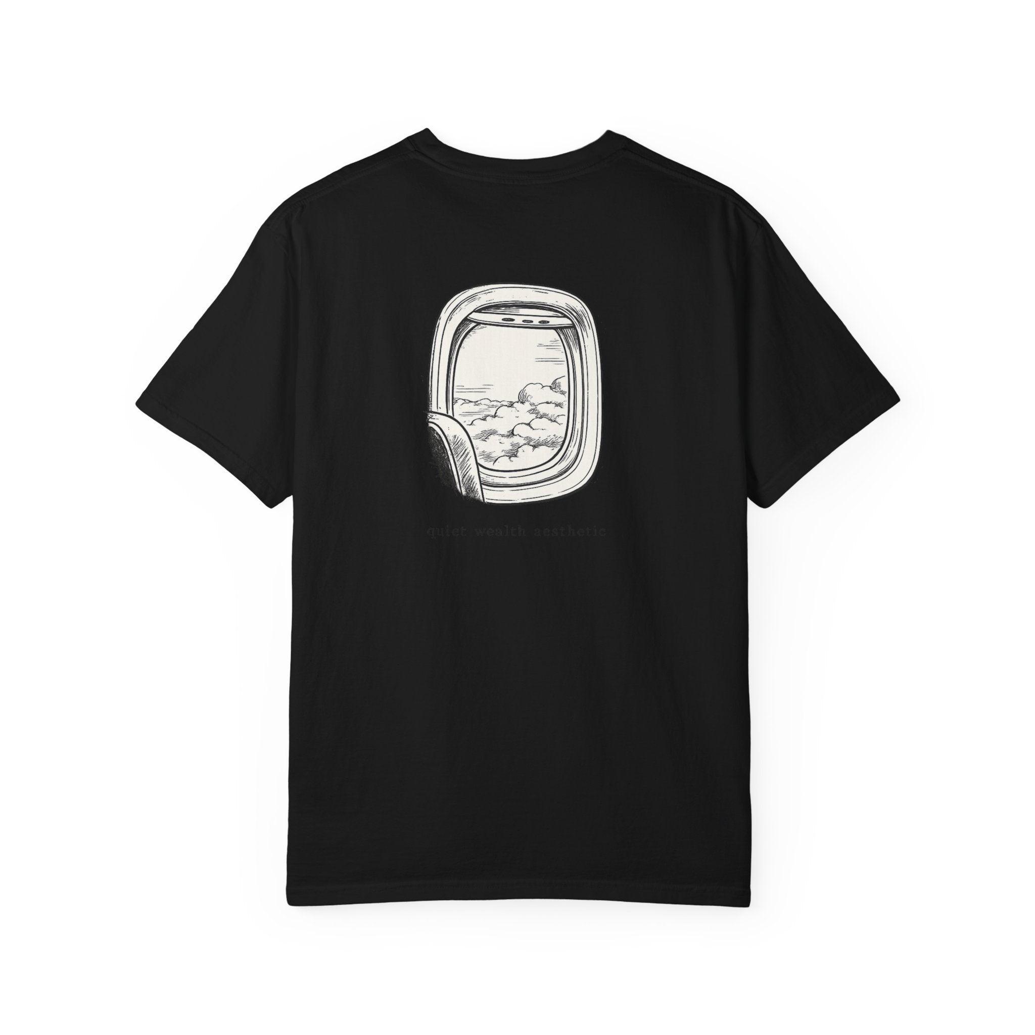 T-Shirt — 'Window Seat' Airplane Window Graphic Tee