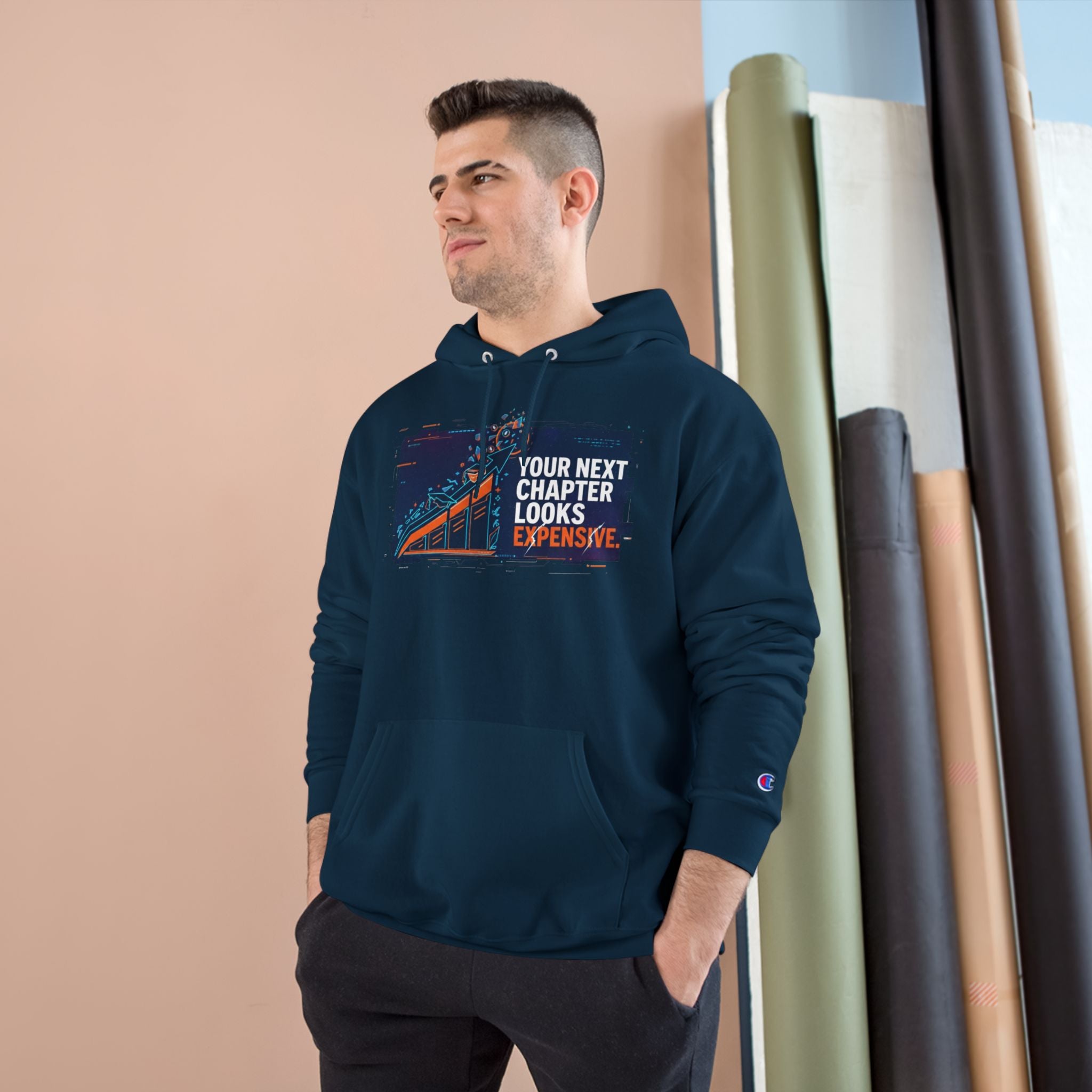 Your Next Chapter Looks Expensive Hoodie Sweatshirt | Premium Streetwear for Men & Women | Truly Great Life Inspirational Lifestyle Apparel