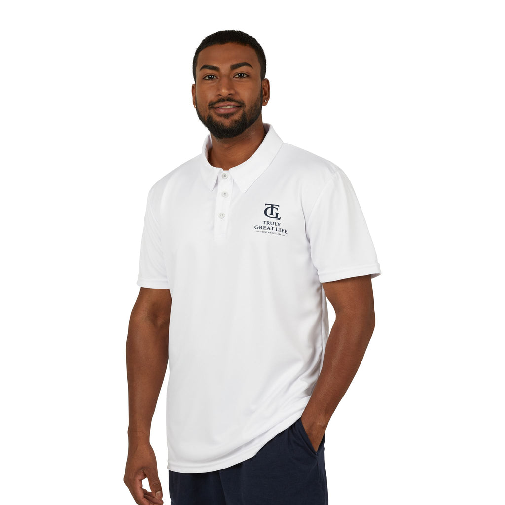 Celtic Cross Golf Club Polo Shirt - Embroidered Logo Performance Polo