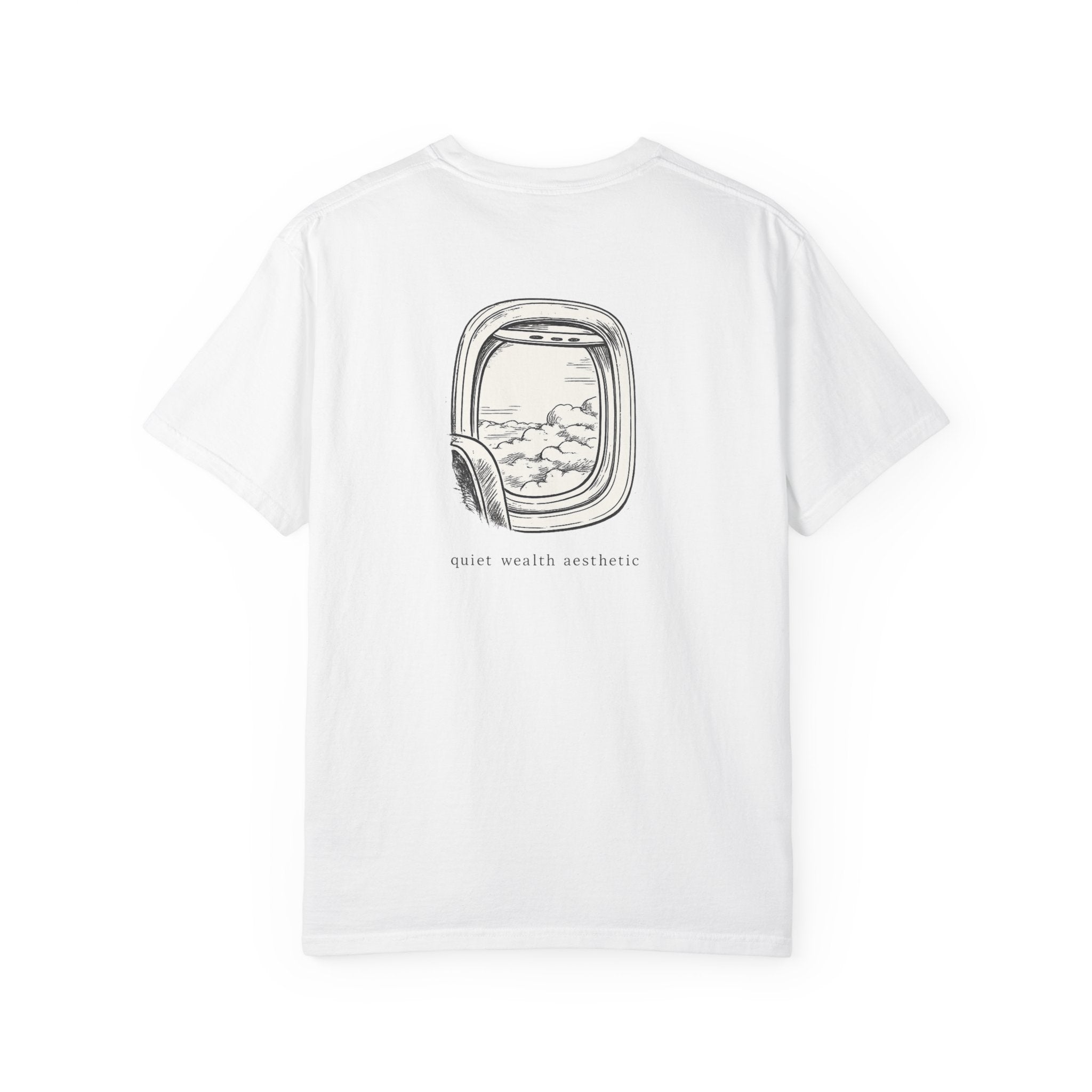 T-Shirt — 'Window Seat' Airplane Window Graphic Tee