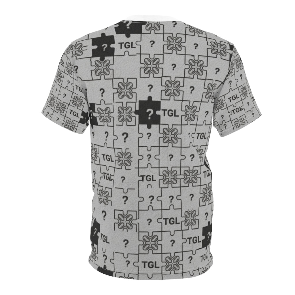 Puzzle Pattern Unisex Graphic Tee by Truly Great Life | Soft Cotton Casual T-Shirt for Everyday Style