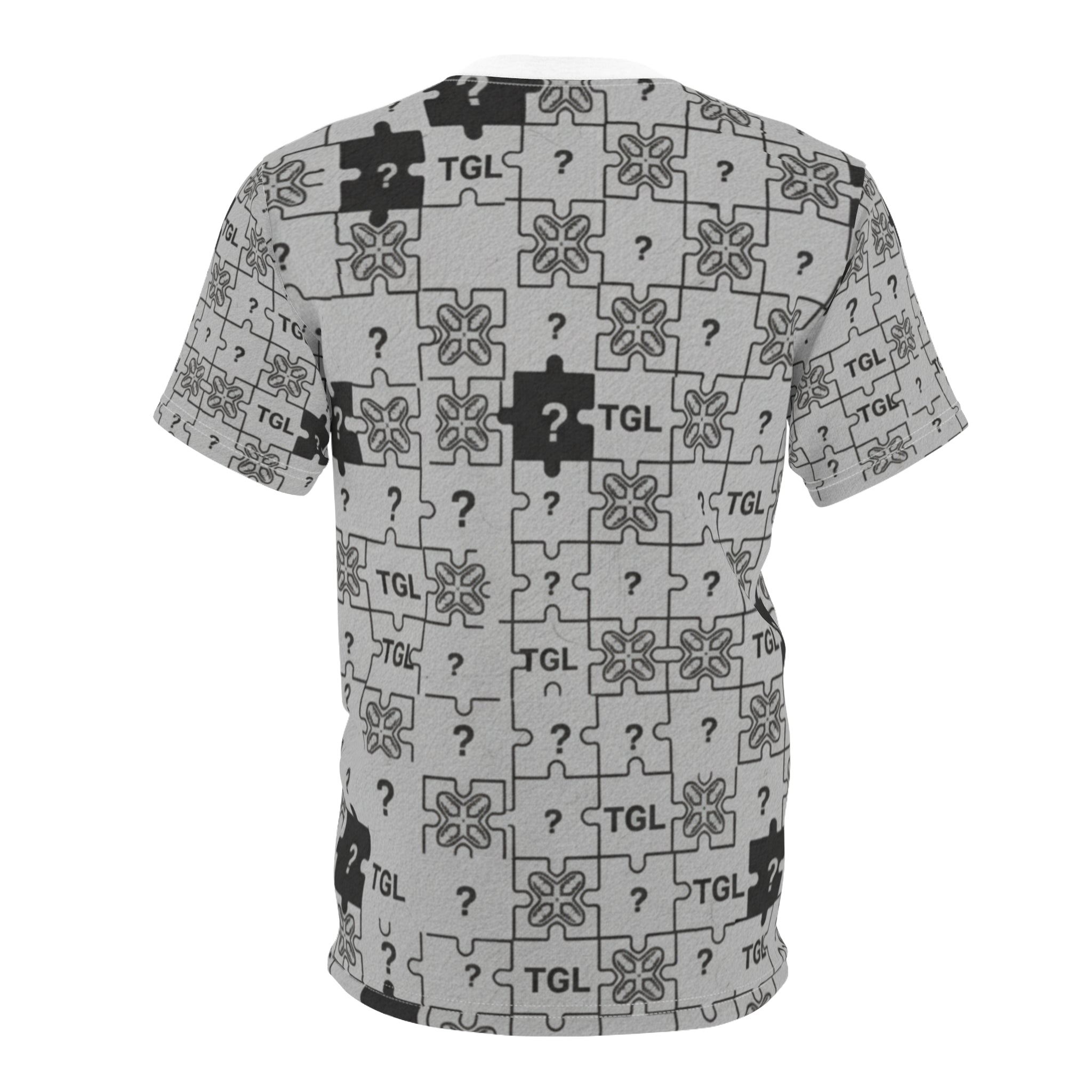 Puzzle Pattern Unisex Graphic Tee by Truly Great Life | Soft Cotton Casual T-Shirt for Everyday Style