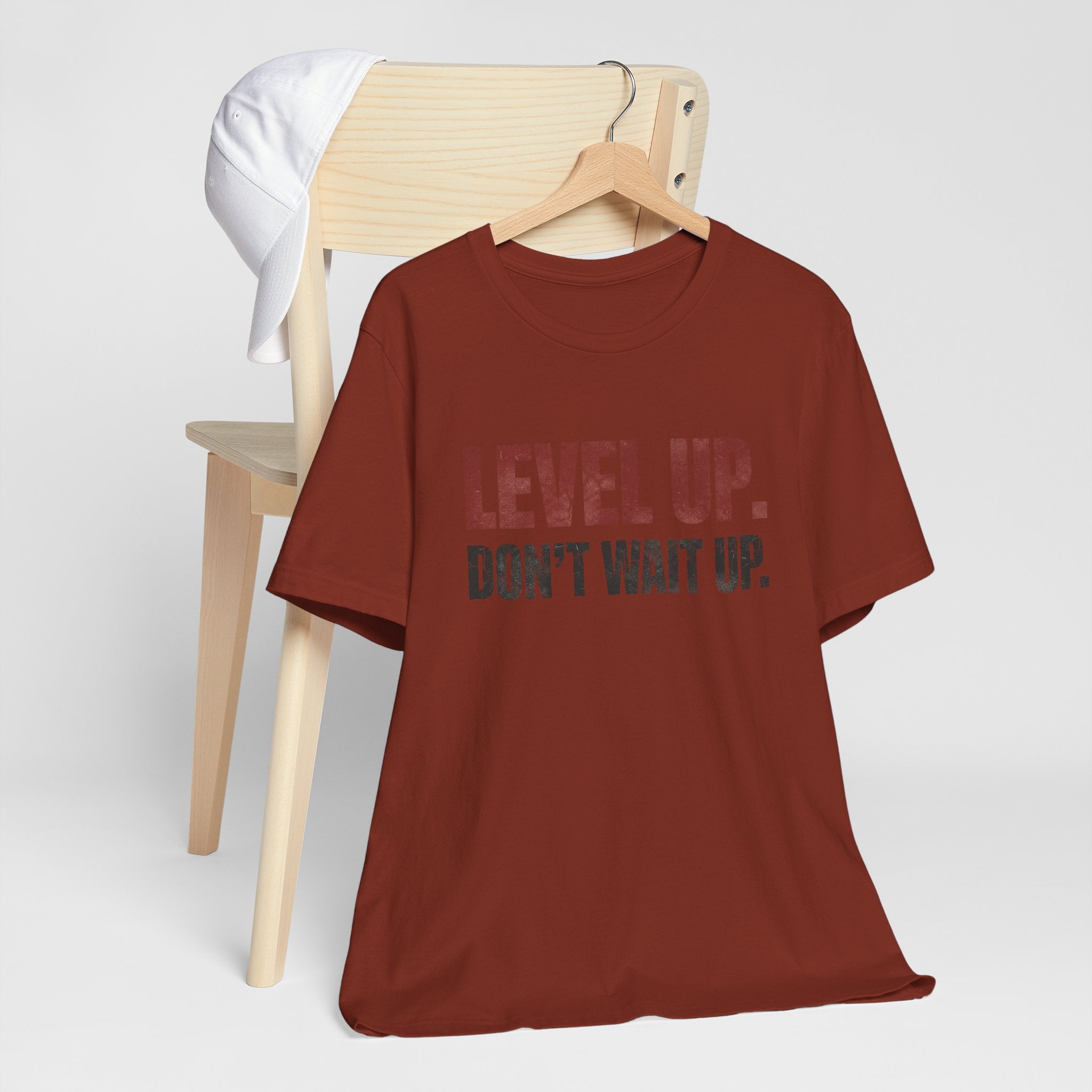 Level Up Unisex Tee | Motivational T-Shirt for Men and Women, Streetwear, Entrepreneur & Fitness Lifestyle Apparel by Truly Great Life