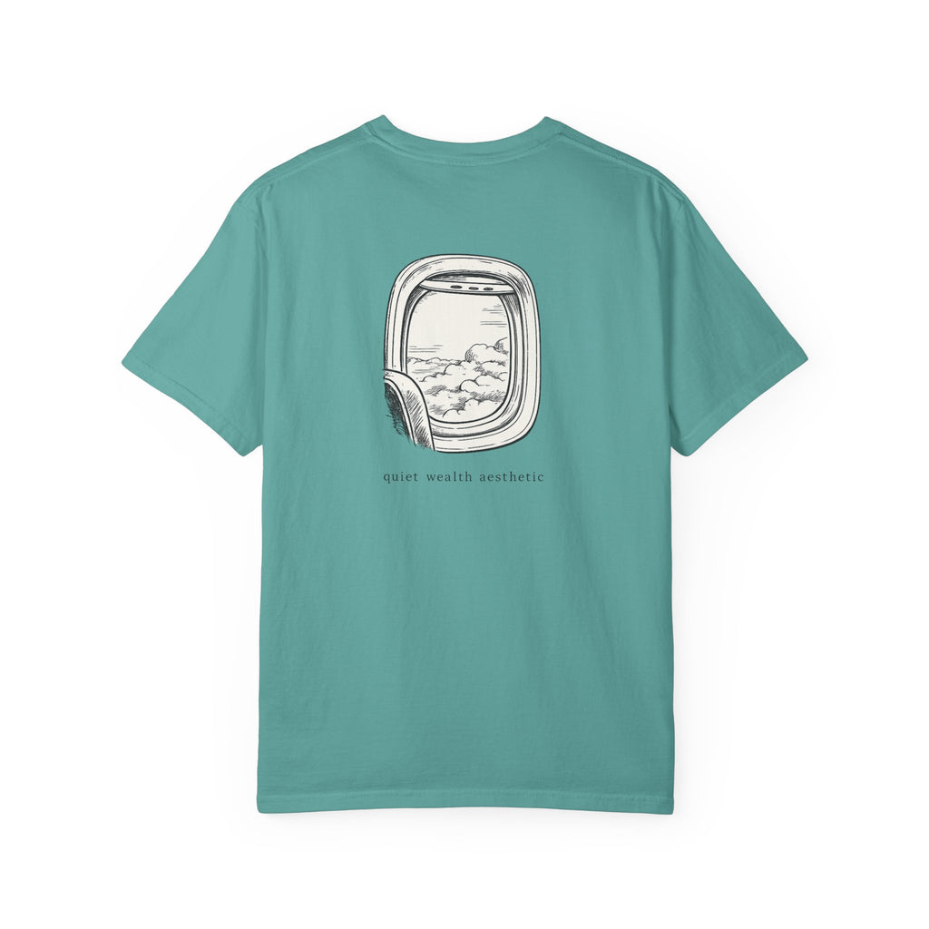 T-Shirt — 'Window Seat' Airplane Window Graphic Tee