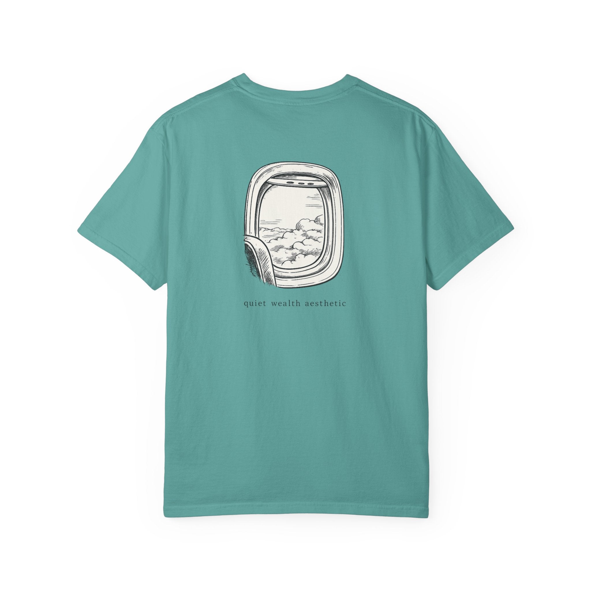 T-Shirt — 'Window Seat' Airplane Window Graphic Tee