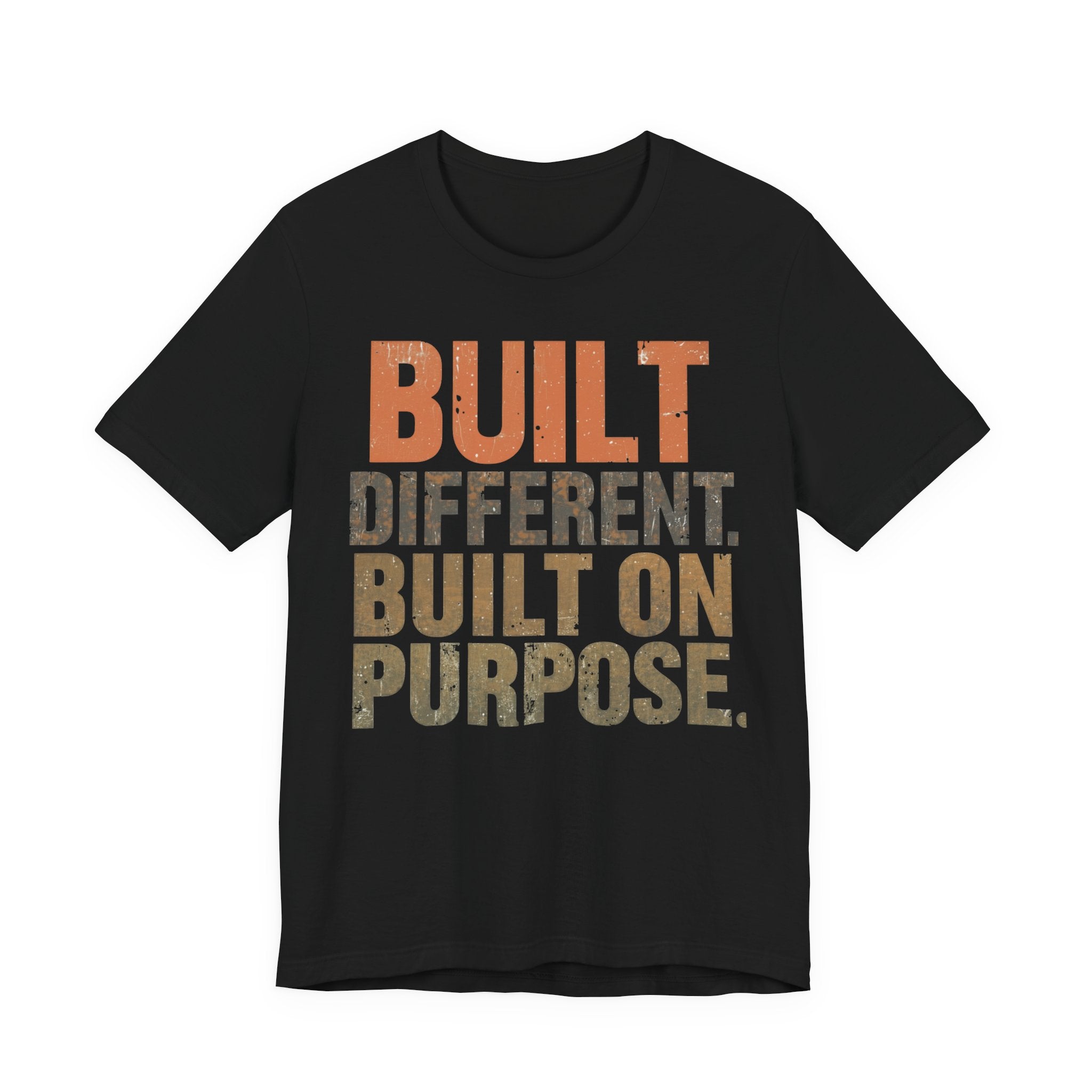 Built Different Softstyle Unisex Tee | Motivational Shirt for Entrepreneurs, Positive Vibes Streetwear