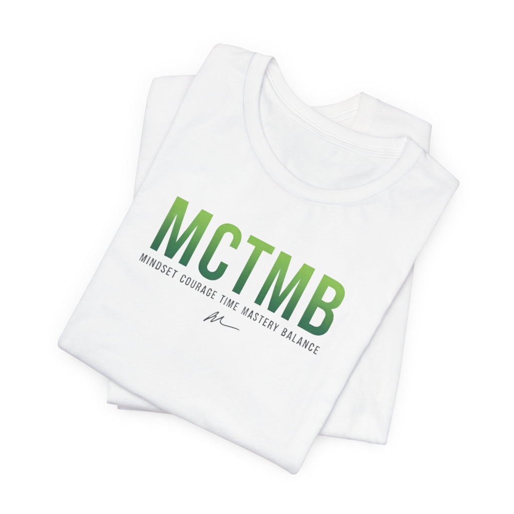 Mindset and Courage Motivational T-Shirt | Lifestyle Inspiring Unisex Soft Cotton Shirt for Everyday Confidence and Balance