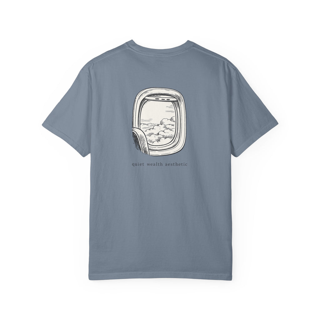 T-Shirt — 'Window Seat' Airplane Window Graphic Tee