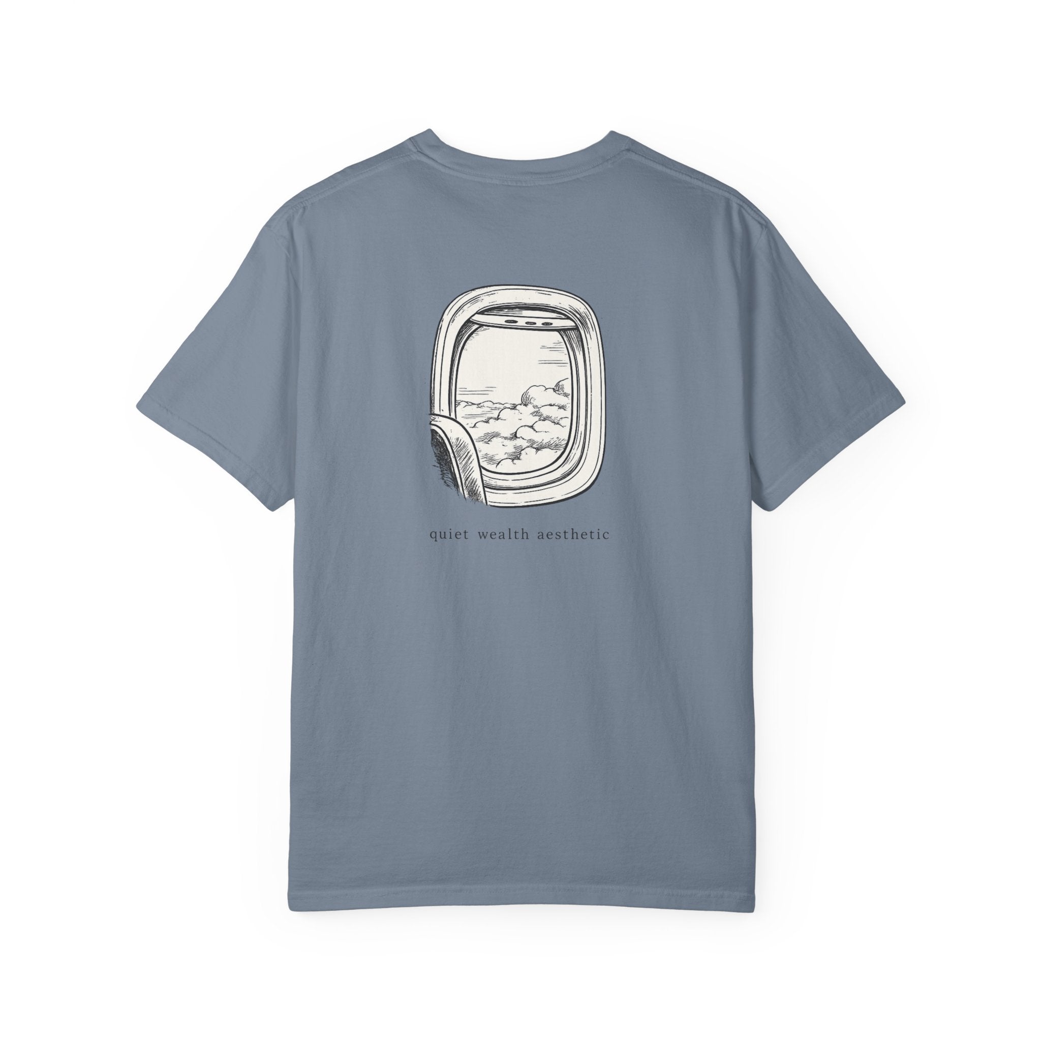 T-Shirt — 'Window Seat' Airplane Window Graphic Tee