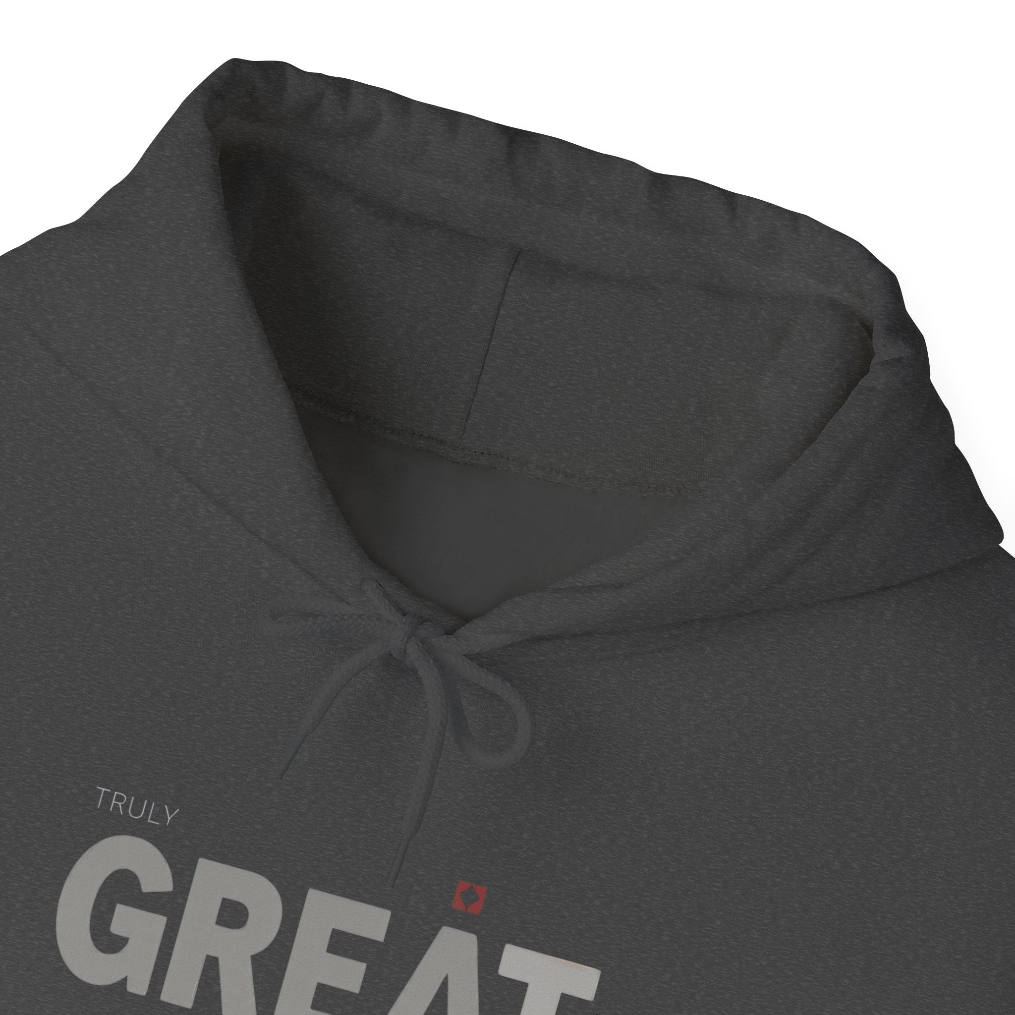 Truly Great Life Hoodie Sweatshirt | Premium Fleece Motivational Streetwear for Men & Women, Cozy Inspirational Lifestyle Apparel