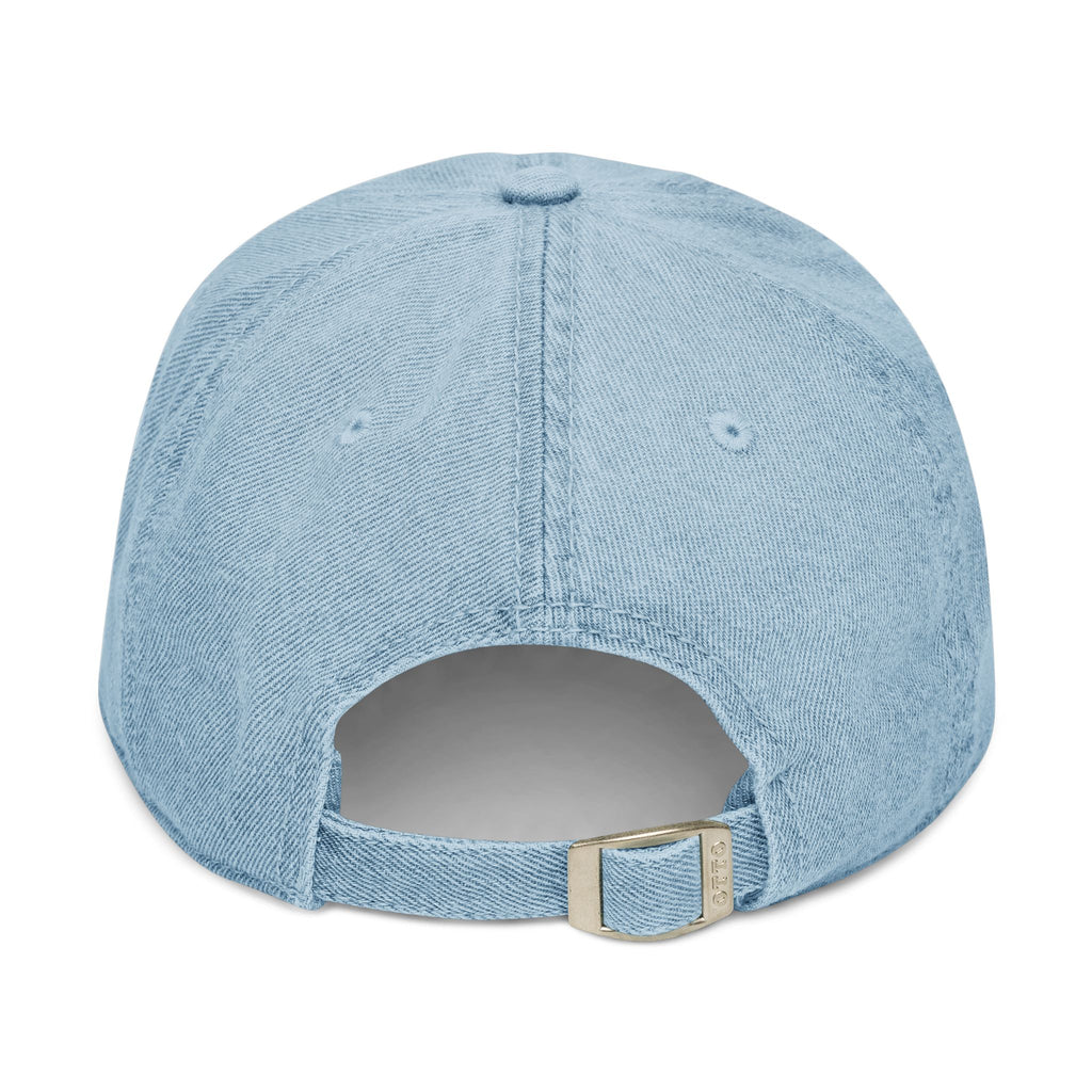 Embroidered Denim Hat — "Enjoy Truly Great Life" Casual Baseball Cap