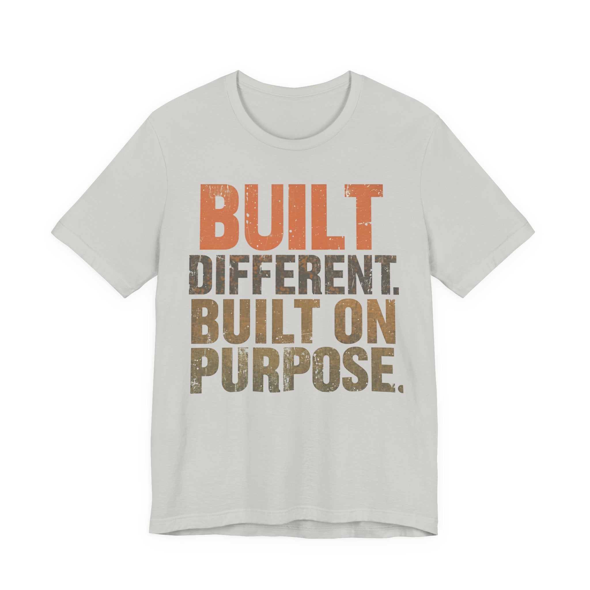Built Different Softstyle Unisex Tee | Motivational Shirt for Entrepreneurs, Positive Vibes Streetwear