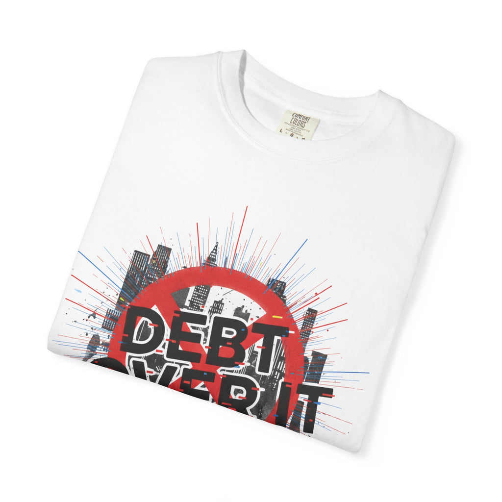 Debt Over It Softstyle Unisex T-Shirt, Cool Graphic Tee, Motivational Apparel for a Debt-Free Lifestyle, Perfect Gift by Truly Great Life