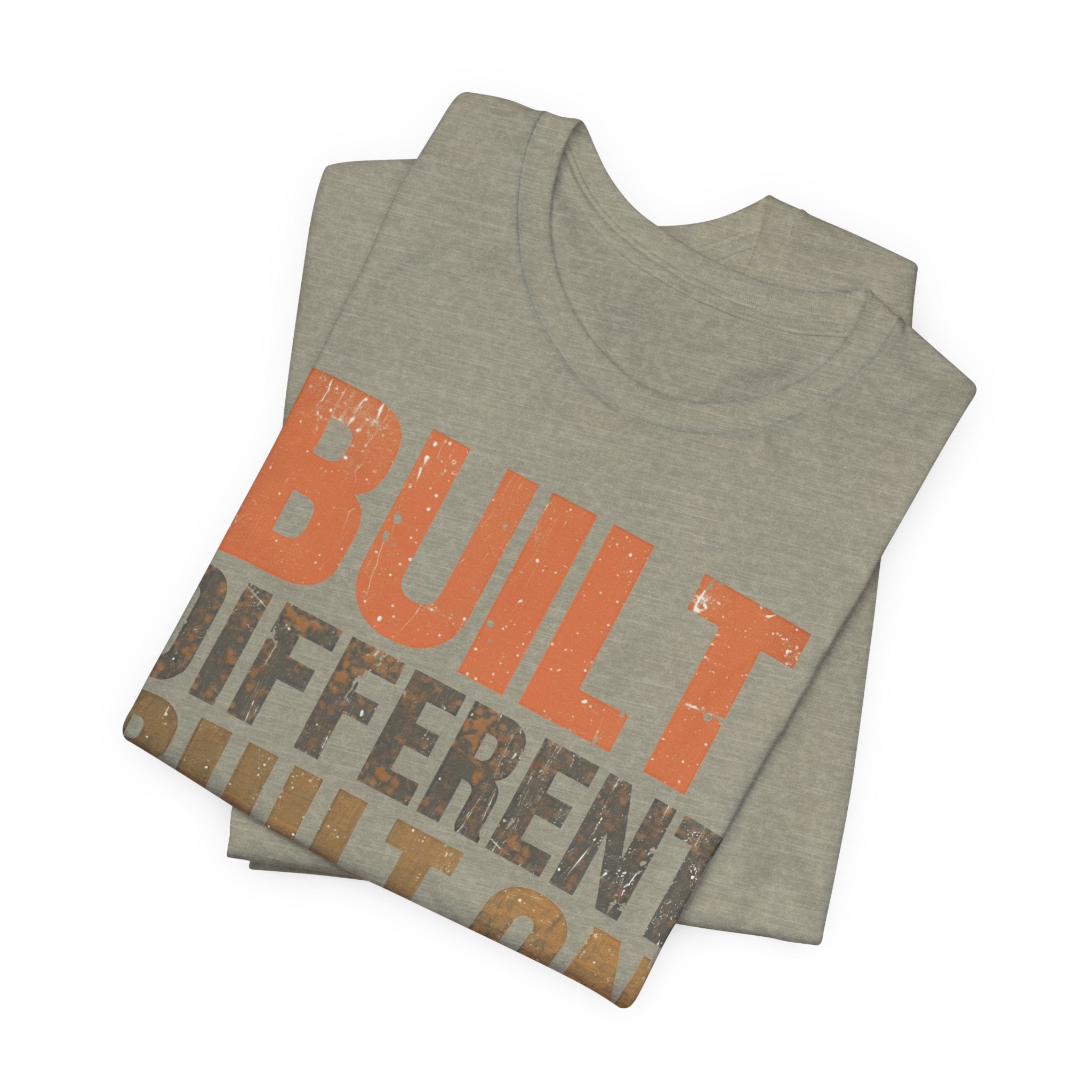Built Different Softstyle Unisex Tee | Motivational Shirt for Entrepreneurs, Positive Vibes Streetwear