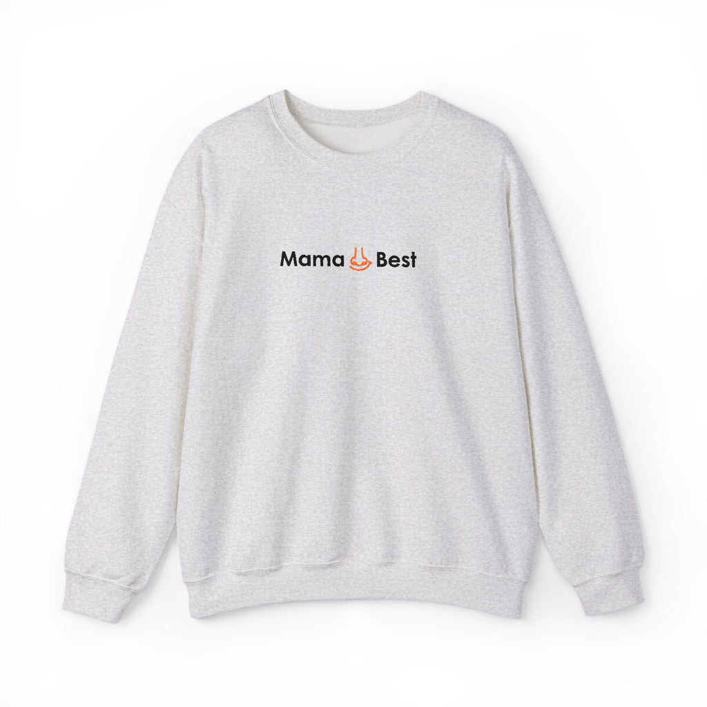 Mama Best Sweatshirt for Moms | Cute Mothers Day Gift, Cozy Unisex Crewneck, Casual Everyday Wear, Perfect Spring and Fall Apparel