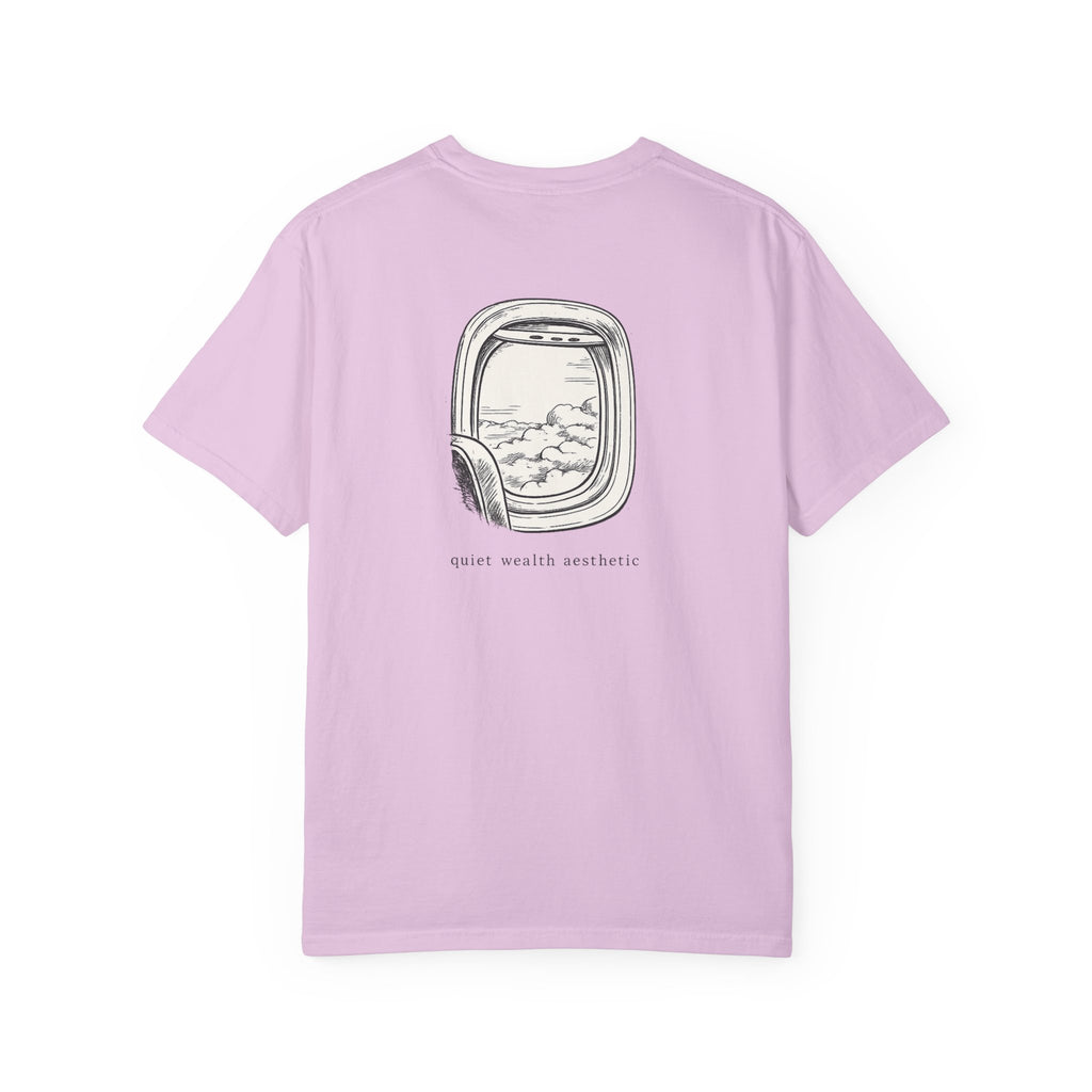 T-Shirt — 'Window Seat' Airplane Window Graphic Tee