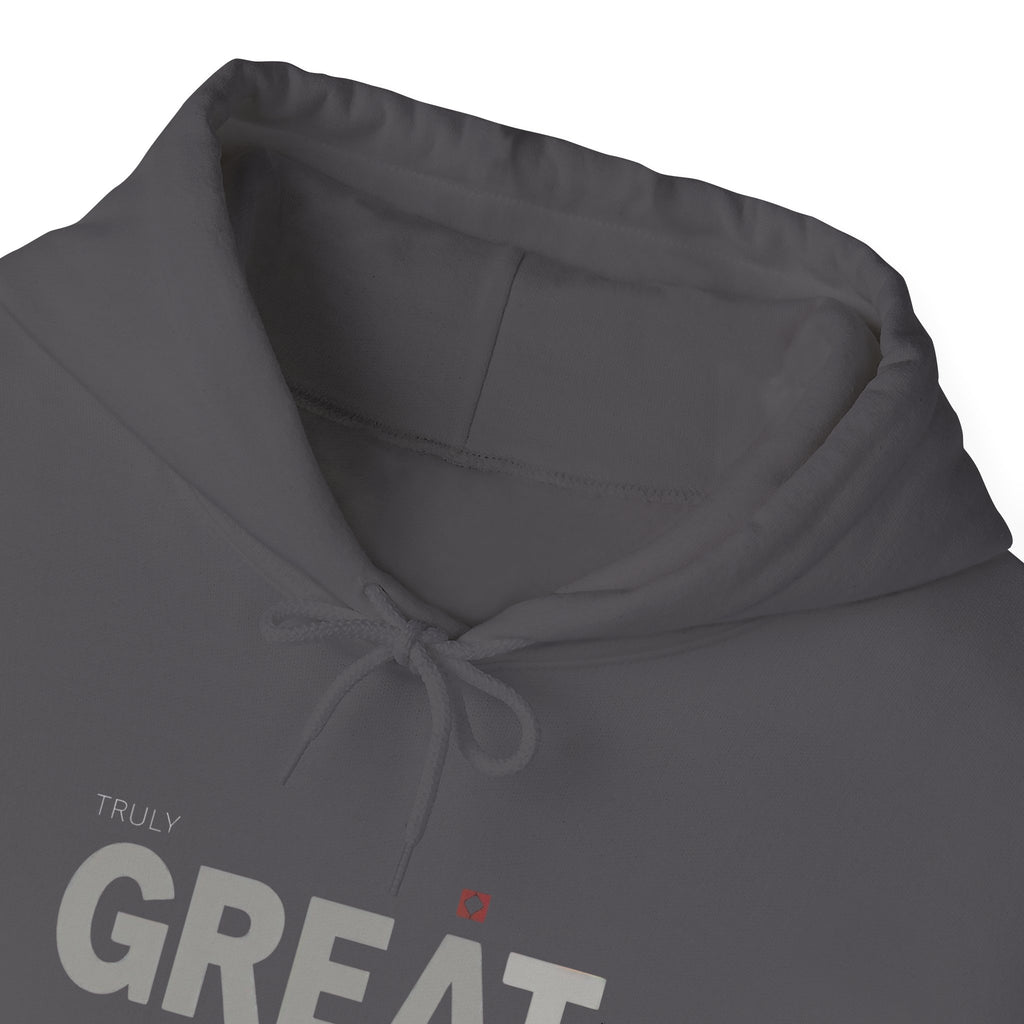Truly Great Life Hoodie Sweatshirt | Premium Fleece Motivational Streetwear for Men & Women, Cozy Inspirational Lifestyle Apparel