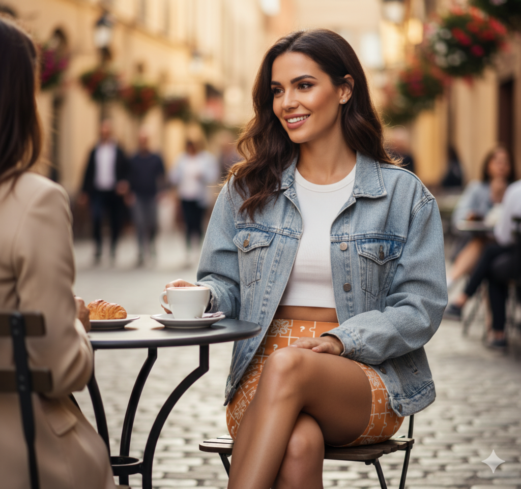 Playful Puzzle Pattern Shorts for Women | Artistic Casual Lounge Shorts, Fun Summer Gift by Truly Great Life